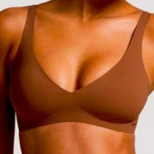 Skims Naked Plunge Oxide Bralette